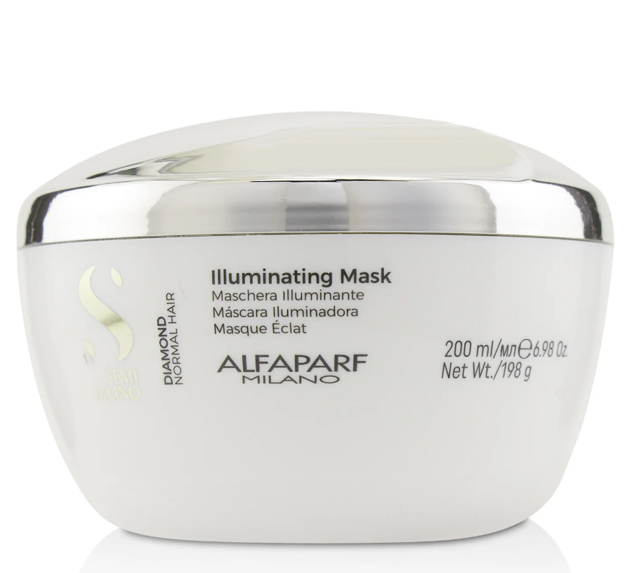 Alfaparf Semi Di Lino Diamond Illuminating Maskセミ ディ リノ ダイアモンド イルミネーティングマスク 200ml