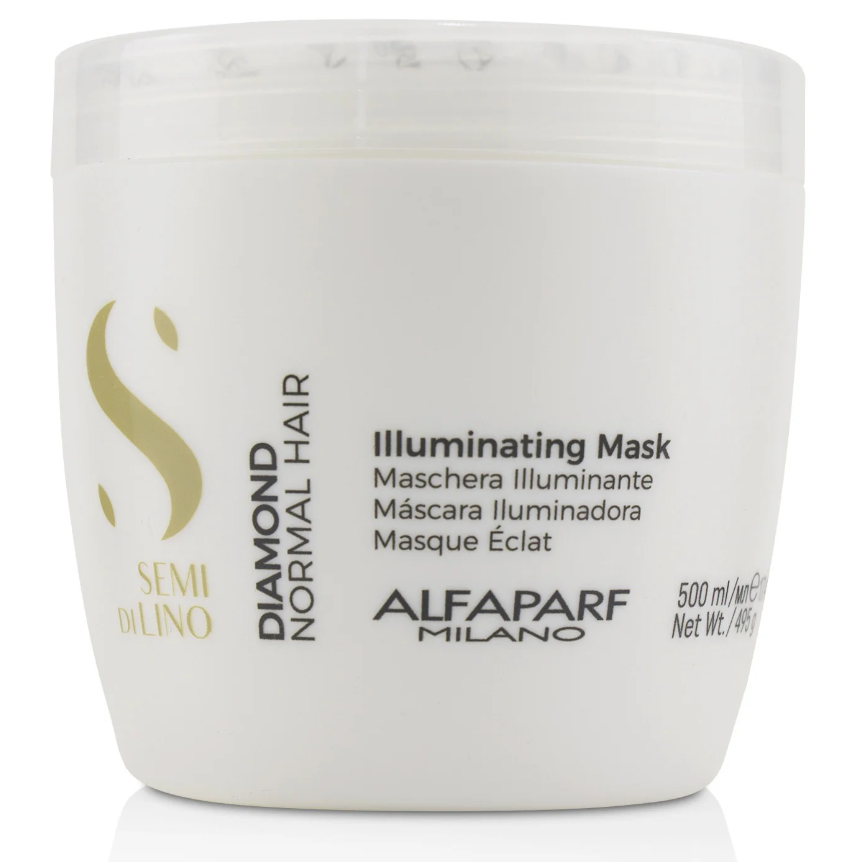 Alfaparf Semi Di Lino Diamond Illuminating Maskセミ ディ リノ ダイアモンド イルミネーティングマスク 500ml