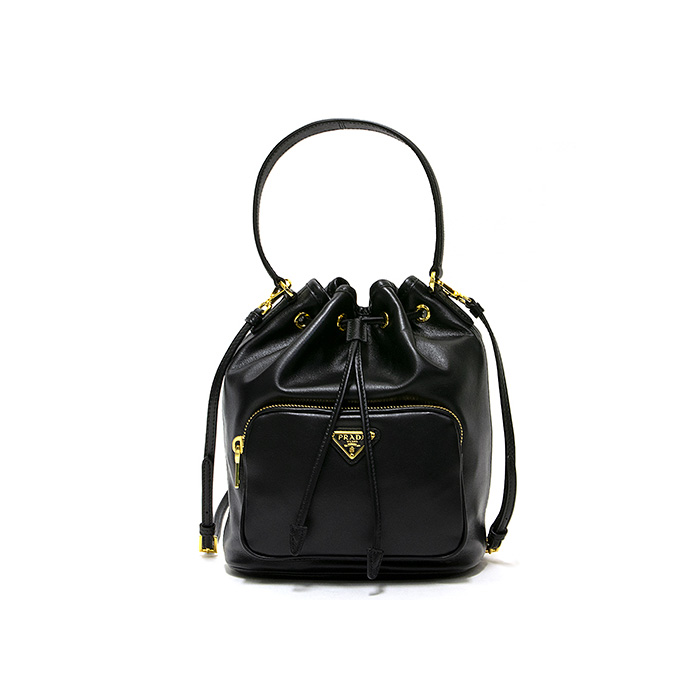 プラダ PRADA レディース バッグ 1BH038 2CCC F0002 OOM LIGHT CALF+S NERO BLACK