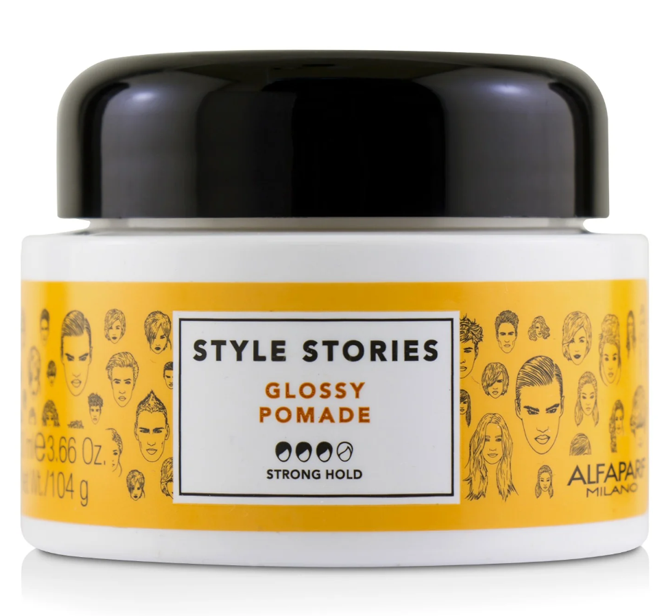 Alfaparf Style Stories Glossy Pomade (Strong Hold)スタイルストーリーズ グロッシーポマード (ストロングホールド)100ml