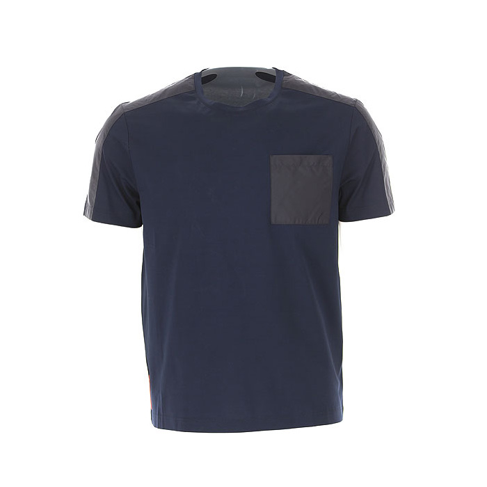 プラダ PRADA メンズ TシャツS SJN170 710 F0124 NAVY BLUE