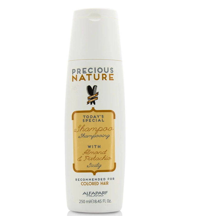 Alfaparf Precious Nature Color Protection Hair Shampoo Almond and Pistachio プレシャスネイチャー トゥデイズスペシャル シャンプー250ml