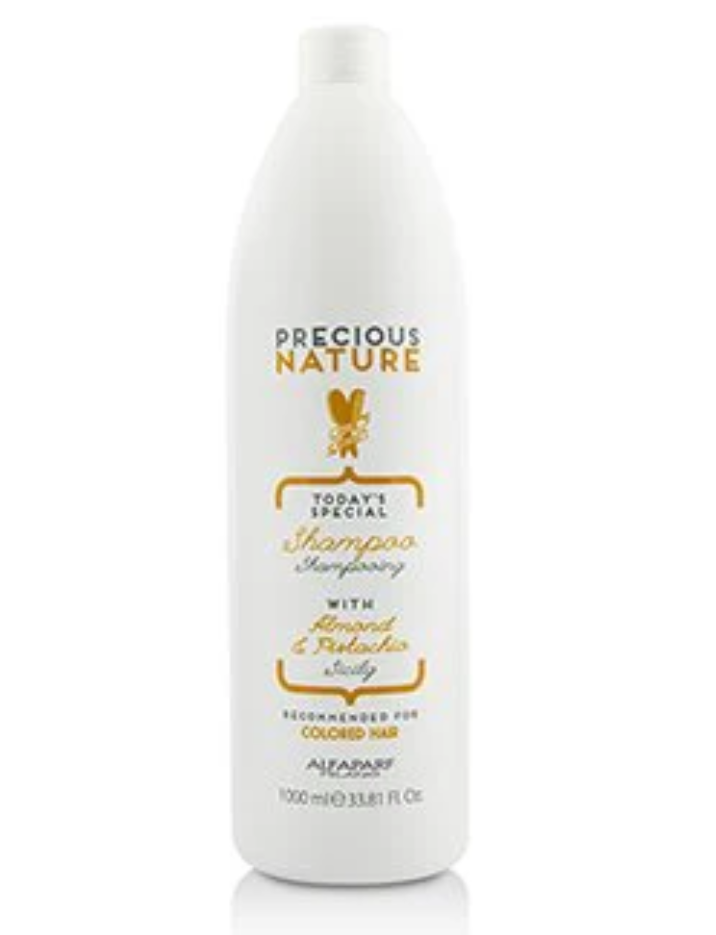 Alfaparf Precious Nature Color Protection Hair Shampoo Almond and Pistachio プレシャスネイチャー トゥデイズスペシャル シャンプー1000ml