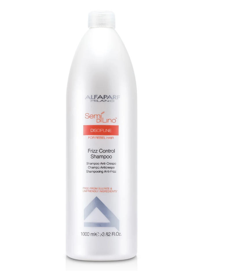 AlfaParf Semi Di Lino Discipline Frizz Control Shampoo (For Rebel Hair)セミ ディ リノ ディシプリン フリズ コントロール シャンプー - 1000ml