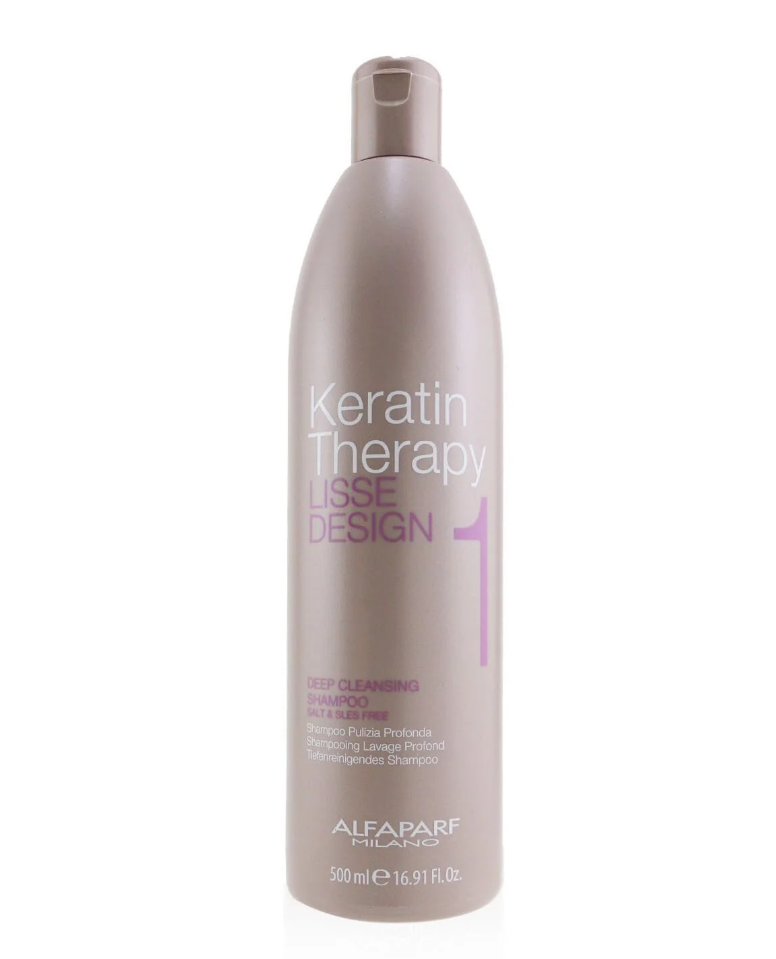 Alfaparf Lisse Design Keratin Therapy Deep Cleansing Shampooリッス デザイン ケラチン セラピー ディープ クレンジング シャンプー500ml