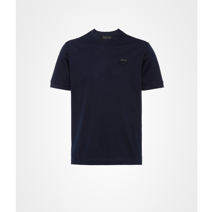 プラダ PRADA メンズ Tシャツ S UJN452 XGS F0124 NAVY DARK BLUE