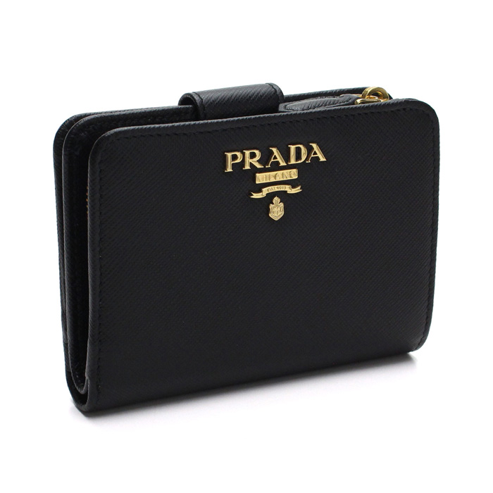 プラダ PRADA レディース ウォレット SAFFIANO METAL 1ML018 QWA F0002 NERO BLACK