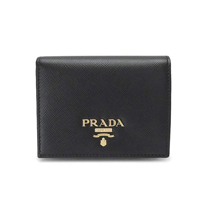 プラダ PRADA レディース ウォレット SAFFIANO METAL 1MV204 QWA F0002 NERO BLACK