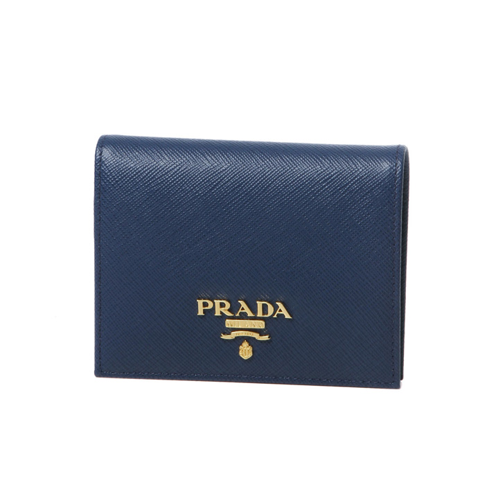 プラダ PRADA レディース ウォレット SAFFIANO METAL 1MV204 QWA F0016 BLUETTE