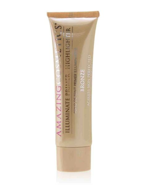 AMAZINGCOSMETICS Illuminate Primer & Highlighterイルミネーションプライマー+ハイライター# BRONZE