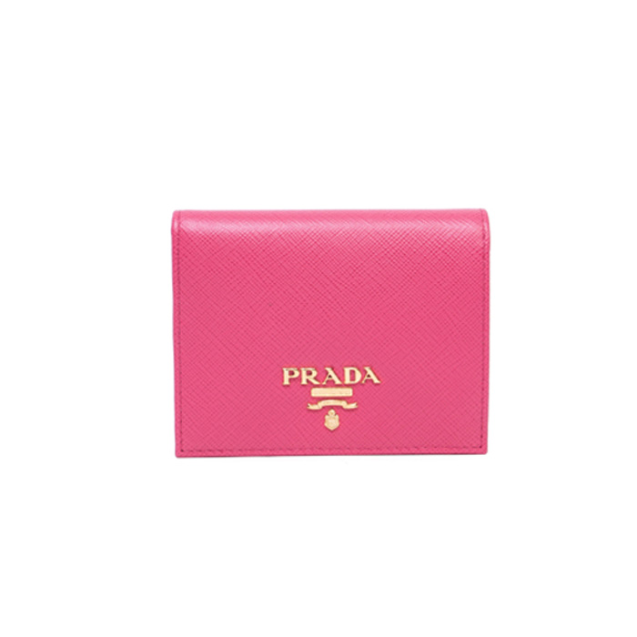 プラダ  PRADA レディースウォレット SAFFIANO METAL 1MV204 QWA PEON