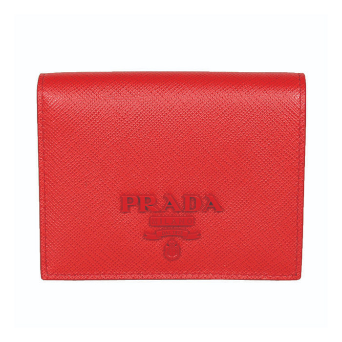 プラダ PRADA レディース ウォレット 1MV204 2EBW F068Z FUOCO RED