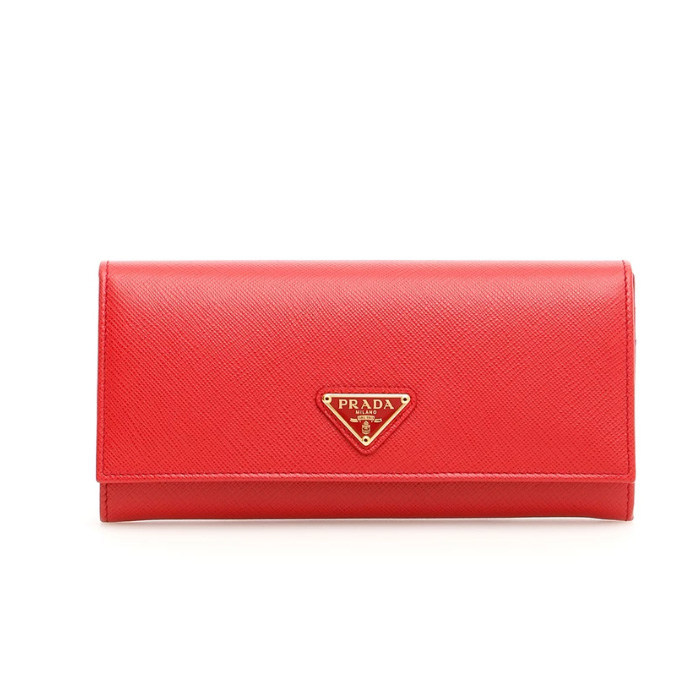 プラダ PRADA レディース ウォレット 1MH132 QHH F068Z FUOCO RED