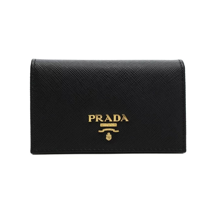 プラダ PRADA レディース ウォレット 1MC122 QWA F0002/SAFFIANO METAL CARD CASE NERO