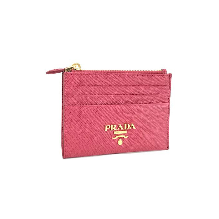 プラダ PRADA レディース ウォレット 1MC026 QWA F0505/SAFFIANO METAL PEONIA PINK