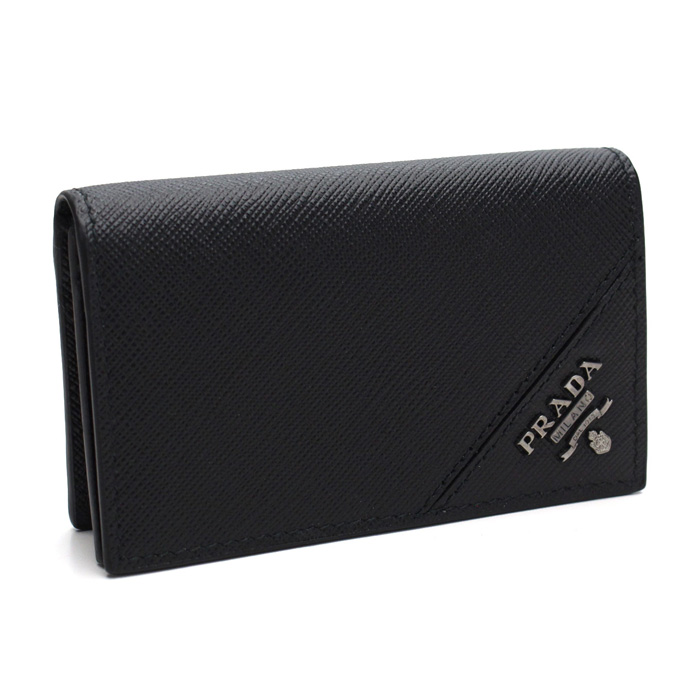 PRADA WALLET プラダ ウォレット 2MC122 QME F0002/SAFFIANO METAL NERO BLACK