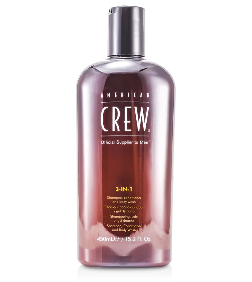 American Crew 3 In 1 Shampoo and Conditoner and Body Washメン クラシック 3イン1 シャンプー・コンディショナー・ボディウォッシュ450ml