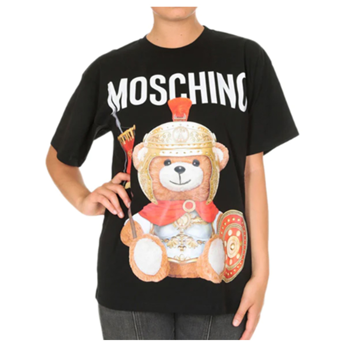 モスキーノ MOSCHINO LADIES T-SHIRT レディース T シャツ EV0703 5540 1555