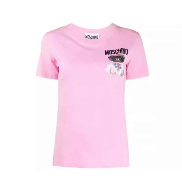 モスキーノ MOSCHINO LADIES T-SHIRT レディース T シャツ EV0705 5540 1222