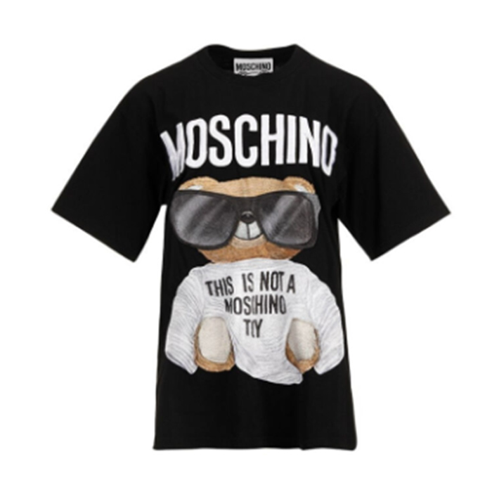 モスキーノMOSCHINO LADIES T-SHIRT レディース T シャツ EV0706 5540 1555