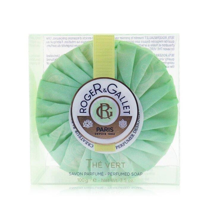 Roger & Gallet ロジェガレ グリーンティー パフューム ソープ 3252550609920