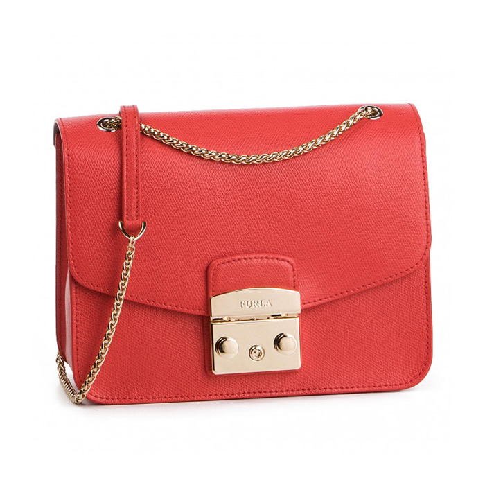 フルラ FURLA BAG レディースバッグ METROPOLIS 1012391 B BVP5 ARE KISS F RED