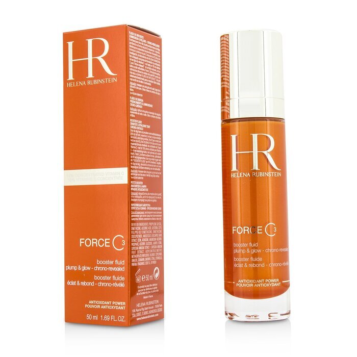 Helena Rubinstein ヘレナ ルビンスタイン Force C Booster Fluid - Plump & Glow - Chrono-Revealed フォースCブースターフルイド 3614270607639