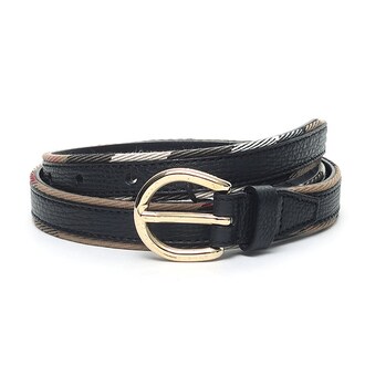 バーバリーBURBERRY BELT メンズベルト 3959960 00100 BLACK