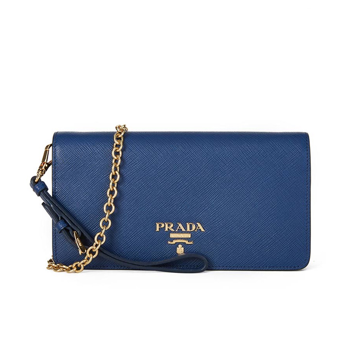 プラダ PRADA レディース ウォレット 1DH029 2EBW F0002/SAFFIANO SHINE NERO BLACK 1DH029 QWA F0016/SAFFIANO METAL BLUETTE BLUE