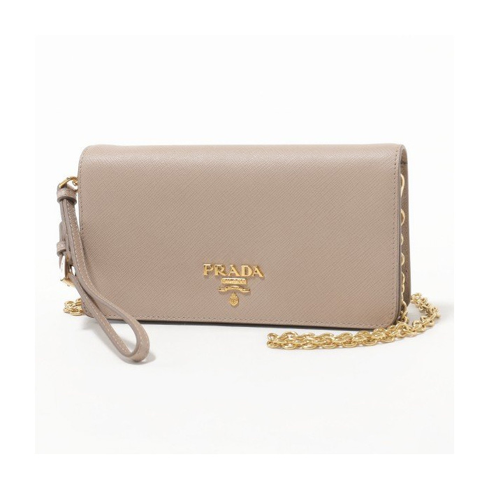 プラダ PRADA レディース ウォレット 1DH029 QWA F0236/SAFFIANO METAL CIPRIA LIGHT PINK