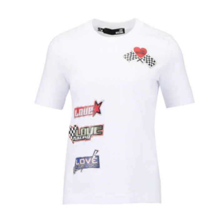 モスキーノ MOSCHINO LADIES T-SHIRT レディース T シャツ W4F158M M3876 A00