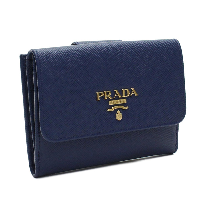 プラダ PRADA レディース ウォレット 1MH523 QWA F0016 BLUETTE BLUE