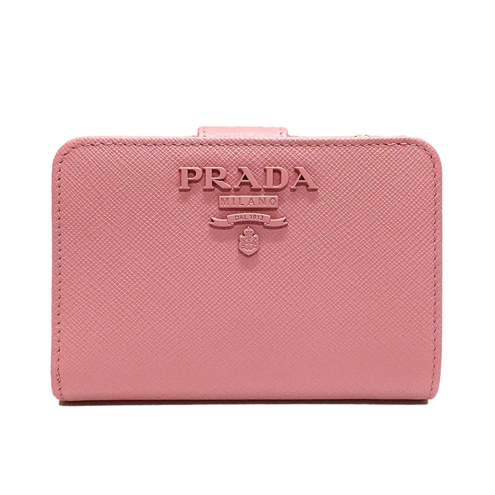 プラダ PRADA レディース ウォレット 1ML018 2EBW F0442/SAFFIANO SHINE PETALO PINK