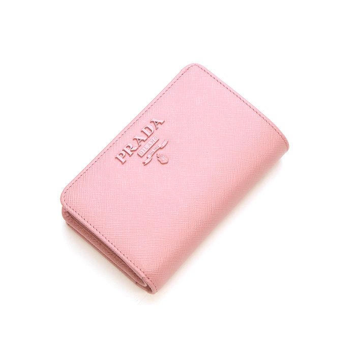 プラダ PRADA レディース ウォレット 1ML225 2EBW F0442/SAFFIANO SHINE PETALO PINK