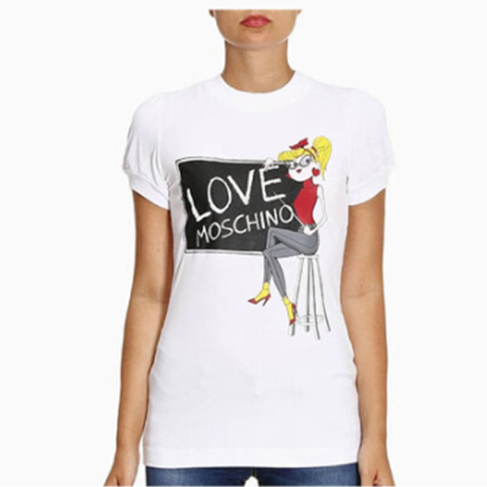 モスキーノMOSCHINO LADIES T-SHIRT レディース T シャツ W4G2003 E1512 A00