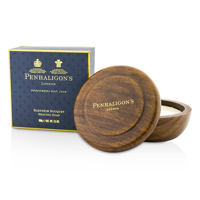 Penhaligon's ペンハリガン ブレナムブーケシェービングソープインウッデンボール  793675000450