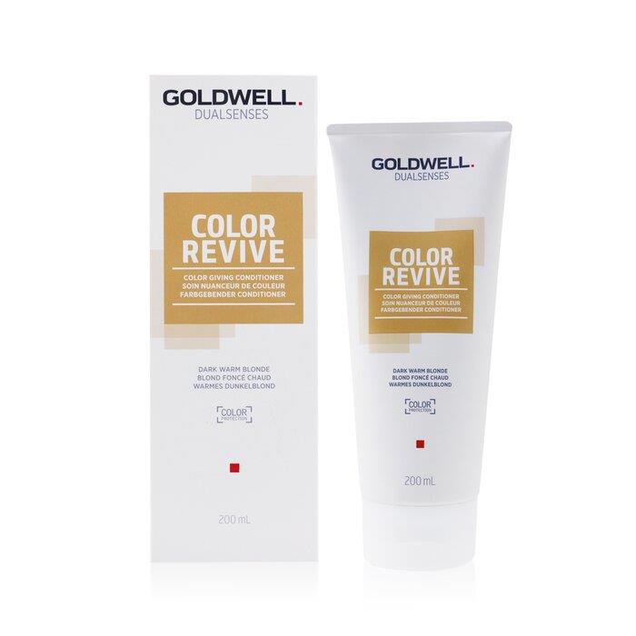 Goldwell ゴールドウェル デュアルセンスカラーリバイブ カラーギビングコンディショナー # Dark Warm Blonde 4021609056263