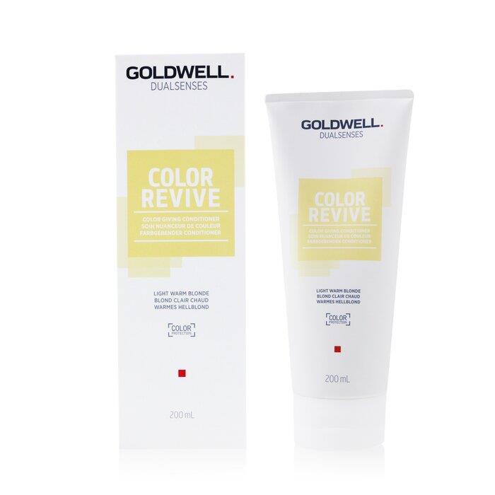 Goldwell ゴールドウェル デュアルセンスカラーリバイブ カラーギビングコンディショナー # Light Warm Blonde 4021609056256