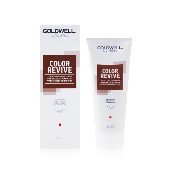 Goldwell ゴールドウェル デュアルセンスカラーリバイブ カラーギビングコンディショナー # Warm Brown 4021609056270