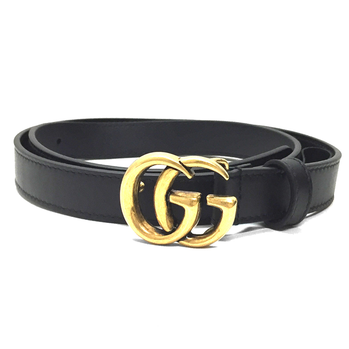 グッチ GUCCI BELT  レディースベルト 409417 AP00T 1000 BLACK