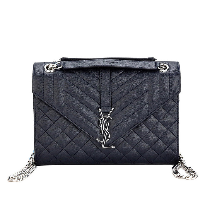 YSL BAG 428134 BOW92 4147 NAVY BLUE