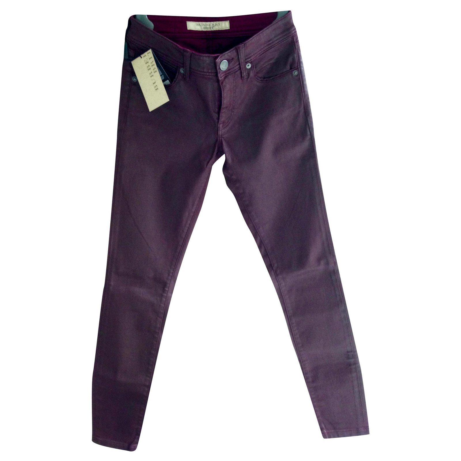 バーバリーBURBERRY LADIES JEANS レディースジーンズ 3947339 60500 OXBLOOD