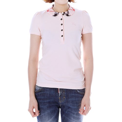 バーバリーBURBERRY LADIES POLO  レディース ポロシャツ 3861165 68110 ICE-PINK