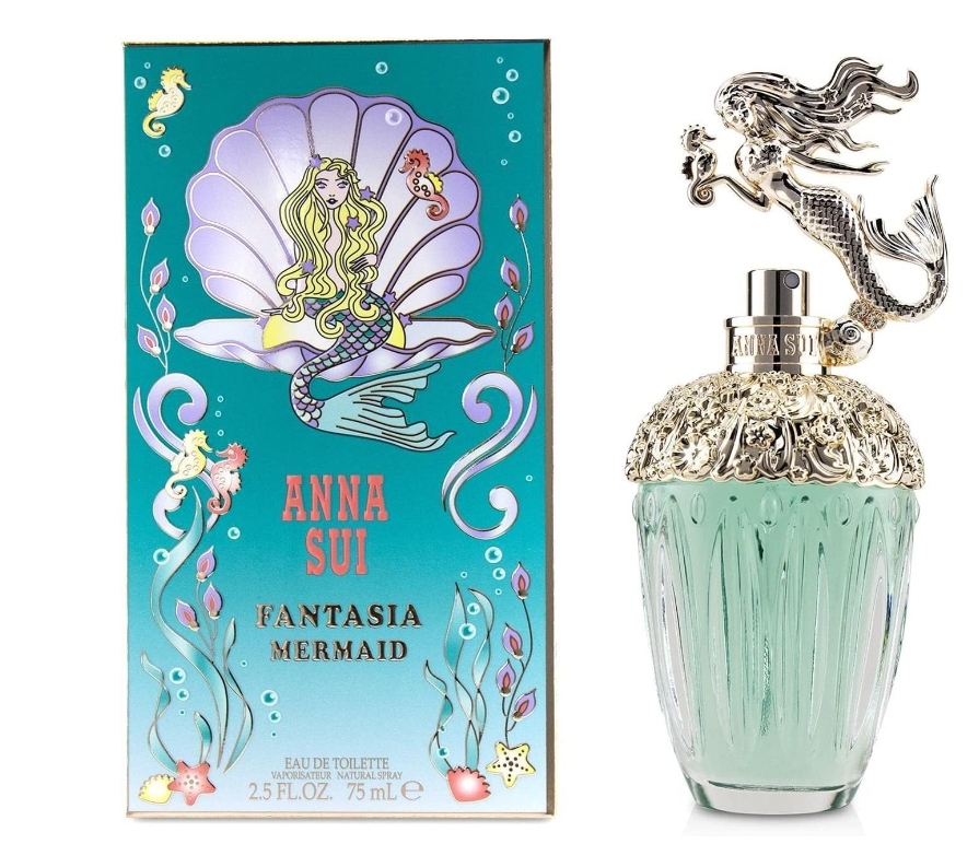 アナスイANNA SUI レディース Fantasia Mermaid Eau De Toilette Spray ファンタジア マーメイド オーデトワレ 75ml