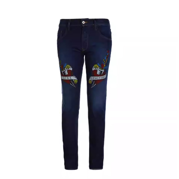 モスキーノ MOSCHINO MEN JEANS メンズ ジーンズ MQ40607 S2685 087L