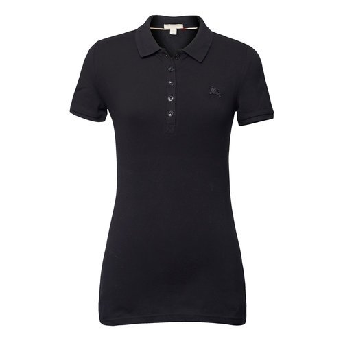 バーバリーBURBERRY LADIES POLO レディース ポロシャツ 3965804 00100 BLACK