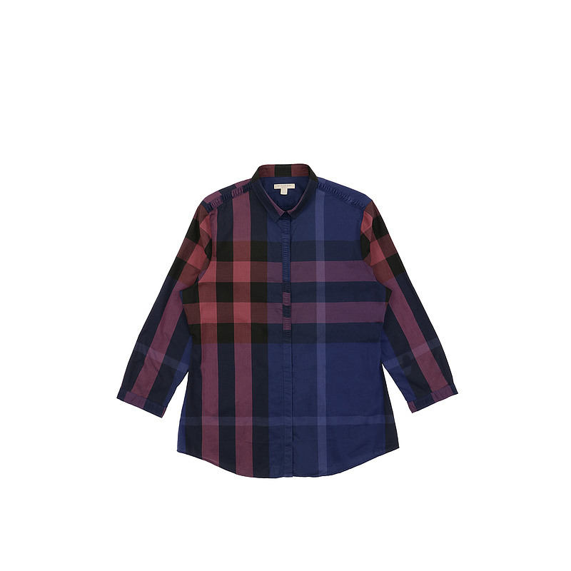 バーバリーBURBERRY LADIES SHIRT  レディース シャツ 3943844 4099B INDIGO