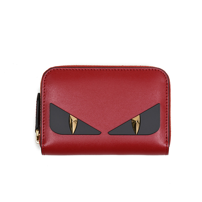 フェンディFENDI レディースウオレットWALLET 8M0313 A5PM F0MVV RED