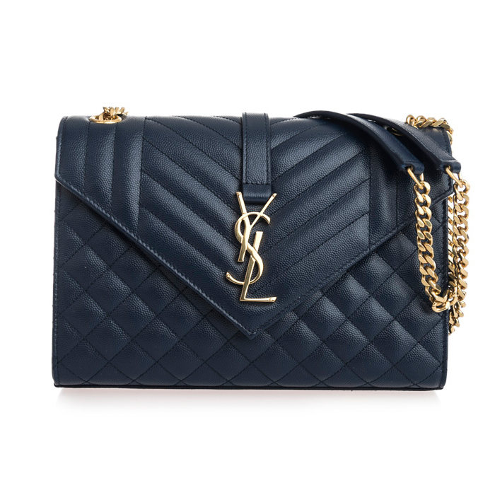 YSL BAG バッグ 487206 BOW91 4117 DENIM BLUE