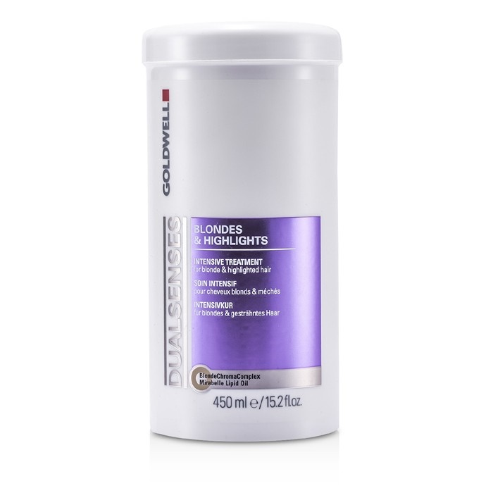 Goldwell ゴールドウェル デュアルセンスブロンド＆ハイライトインテンシブトリートメント 450ML 4021609055563